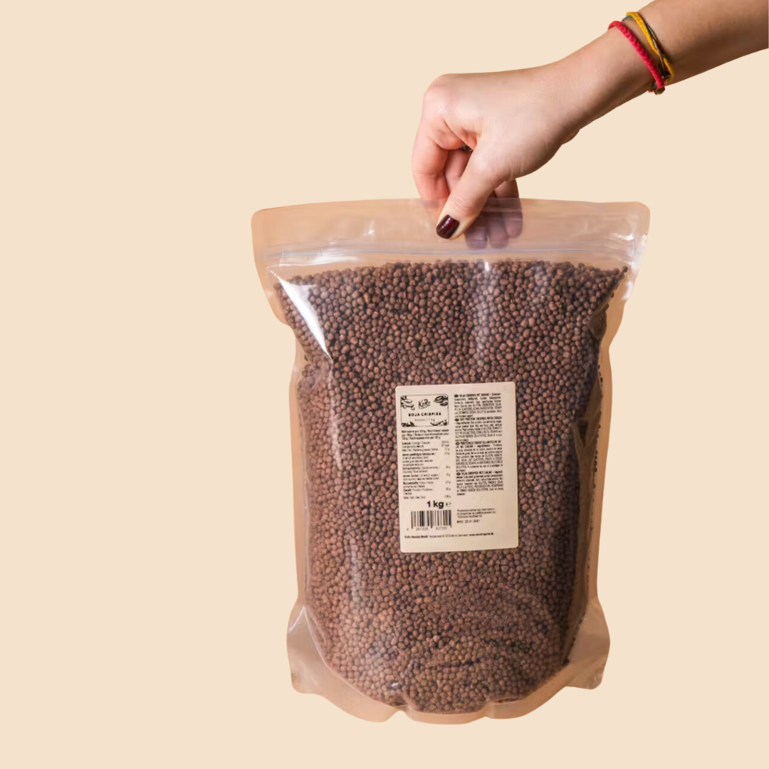Achetez nos crispies aux protéines de soja (77% de protéines) au cacao 1 kg