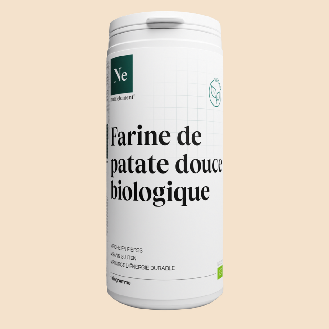 Farine de patate douce Bio 1 Kg - Nutrielement