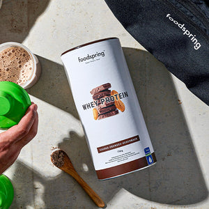 Whey protéine Foodspring - Chocolat beurre de cacahuète - 