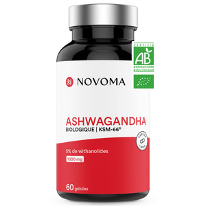 ASHWAGANDHA BIO KSM-66® NOVOMA - BEST FIT | Produits 