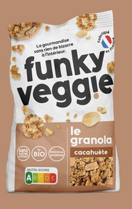 Granola BIO Funky Veggie - Cacahuètes - BEST FIT | Produits 