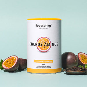 Pré-entraînement | Energy aminos Foodspring - Fruits de la 
